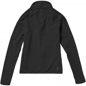 Mani power fleece full zip ladies jacket, solid black (Polar pullovers)