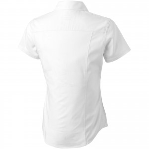 Manitoba short sleeve ladies shirt, White (shirt)