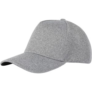 Manu 5 Panel Stretch Kappe, heather grau