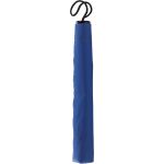 Manual foldable polyester (190T) umbrella, cobalt blue (4092-23CD)