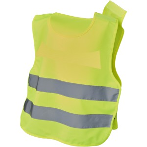 Marie safety vest with hook&loop for kids age 7-12, Neon Yel (Reflective items)