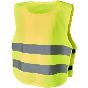 Marie safety vest with hook&loop for kids age 7-12, Neon Yel (Reflective items)