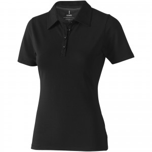 Markham short sleeve women's stretch polo, Anthracite (Polo shirt, 90-100% cotton)