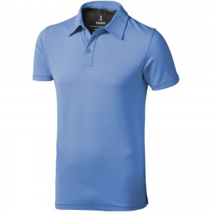 Markham Stretch Poloshirt fr Herren, hellblau