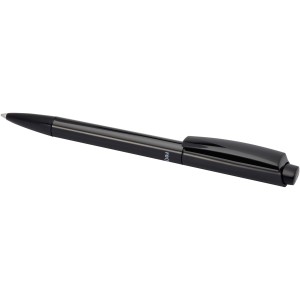 Martha recycled plastic ballpoint pen, Solid black (Plastic pen)