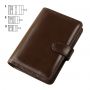 Mat imitation leather calendar, M,brown