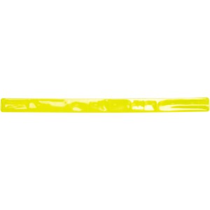 Mats 38 cm reflective safety slap wrap, Neon yellow (Reflective items)