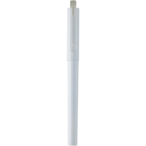 Mauna recycelter PET Gel-Rollerbal, weiss