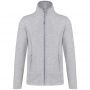 MAUREEN - LADIES' FULL ZIP MICROFLEECE JACKET, Ash Heather