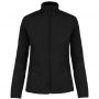 MAUREEN - LADIES' FULL ZIP MICROFLEECE JACKET, Black