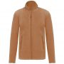 MAUREEN - LADIES' FULL ZIP MICROFLEECE JACKET, Camel Heather