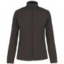 MAUREEN - LADIES' FULL ZIP MICROFLEECE JACKET, Dark Grey