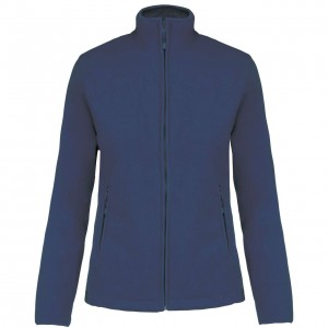 MAUREEN - LADIES' FULL ZIP MICROFLEECE JACKET, Deep Blue (Polar pullovers)