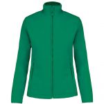 MAUREEN - LADIES' FULL ZIP MICROFLEECE JACKET, Kelly Green (KA907KL)