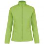 MAUREEN - LADIES' FULL ZIP MICROFLEECE JACKET, Lime