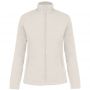 MAUREEN - LADIES' FULL ZIP MICROFLEECE JACKET, Natural