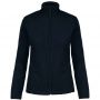 MAUREEN - LADIES' FULL ZIP MICROFLEECE JACKET, Navy