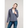 MAUREEN - LADIES' FULL ZIP MICROFLEECE JACKET, True Indigo