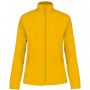 MAUREEN - LADIES' FULL ZIP MICROFLEECE JACKET, Yellow