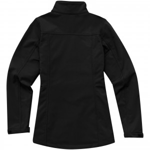 Maxson softshell ladies jacket, solid black (Jackets)