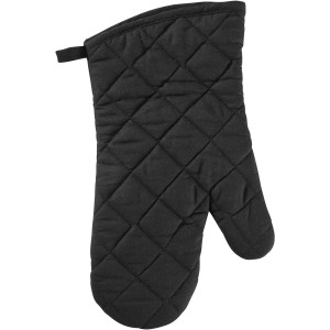 Maya Ofenhandschuhe mit Silikongriff, schwarz glnzend, schw (Kchentextilien)
