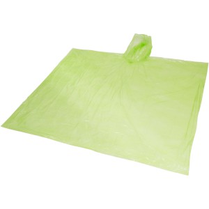 Mayan recycled plastic disposable rain poncho with storage p (Raincoats)