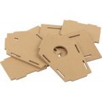 MDF birdhouse kit Taylor, brown (8606-11)