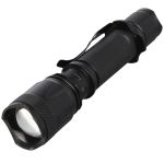 Mears 5W rechargeable tactical flashlight, Solid black (10460290)