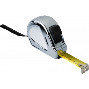 ABS tape measure Ahsan, silver (Measure instruments)