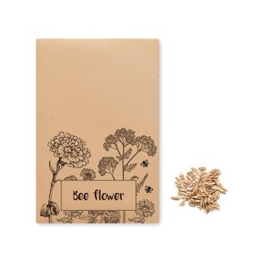 Flowers mix seeds in envelope, Beige <font size=1>[ENG]</font>