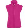 MELODIE - LADIES' MICRO FLEECE GILET, Fuchsia