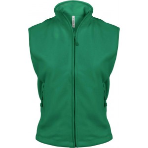 MELODIE - LADIES' MICRO FLEECE GILET, Kelly Green (Vests)