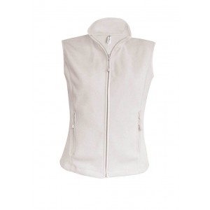 MELODIE - LADIES' MICRO FLEECE GILET, Natural (Vests)