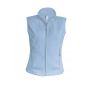 MELODIE - LADIES' MICRO FLEECE GILET, Sky Blue