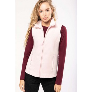 MELODIE - LADIES' MICRO FLEECE GILET, Snow Grey (Vests)