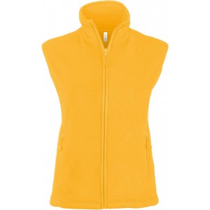 MELODIE - LADIES' MICRO FLEECE GILET, Yellow (Vests)