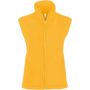 MELODIE - LADIES' MICRO FLEECE GILET, Yellow