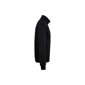 MEN'S FLEECE CADET JACKET, Black (Polar pullovers)