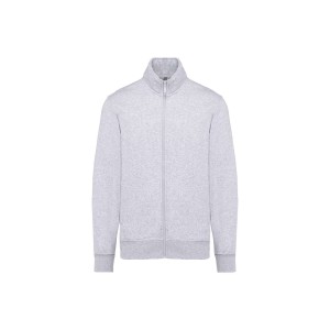 MEN'S FLEECE CADET JACKET, Oxford Grey (Polar pullovers)