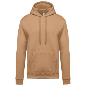 MEN?S HOODED SWEATSHIRT, Camel (Pullovers)