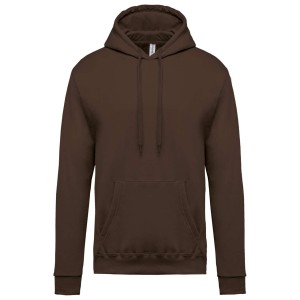 MEN?S HOODED SWEATSHIRT, Chocolate (Pullovers)