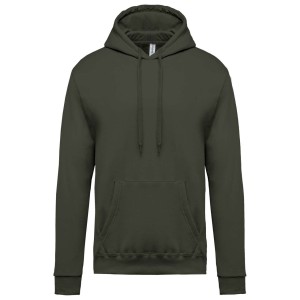 MEN?S HOODED SWEATSHIRT, Dark Khaki (Pullovers)