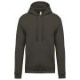 MEN?S HOODED SWEATSHIRT, Green Olive