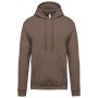 MEN?S HOODED SWEATSHIRT, Moka Brown