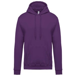 MEN?S HOODED SWEATSHIRT, Purple (Pullovers)