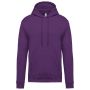 MEN?S HOODED SWEATSHIRT, Purple