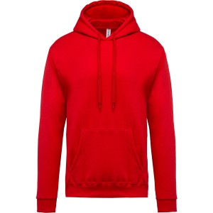 MEN?S HOODED SWEATSHIRT, Red (Pullovers)