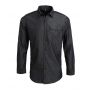 MEN?S JEANS STITCH DENIM SHIRT, Black Denim