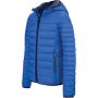 MEN'S LIGHTWEIGHT HOODED PADDED JACKET, Light Royal Blue