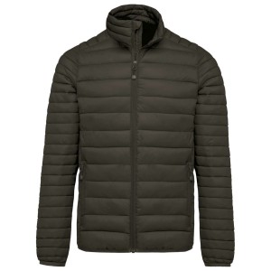 MEN'S LIGHTWEIGHT PADDED JACKET, Dark Khaki (Jackets)